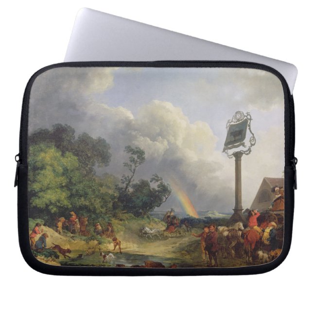Der Regenbogen, 1784 (Öl auf Leinwand) Laptopschutzhülle (Vorderseite)