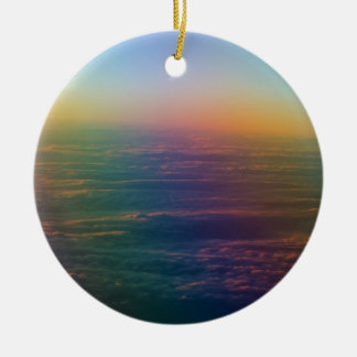 Der Regenbogen des Himmels Keramik Ornament