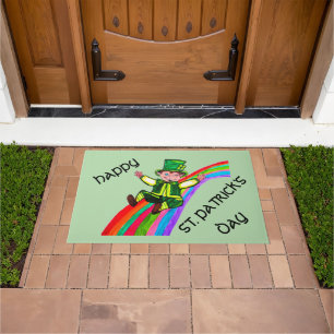 DER REGENBOGEN DES KOBOLDS FUßMATTE