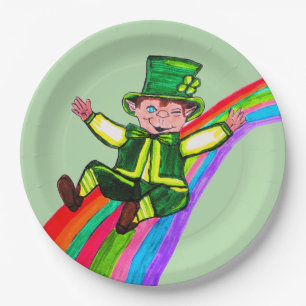 DER REGENBOGEN DES KOBOLDS  PAPPTELLER