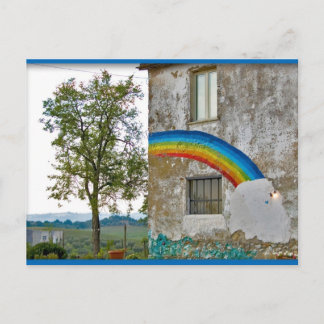 Der Regenbogen Postkarte