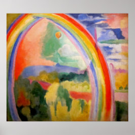 Der Regenbogen von Robert Delaunay Poster