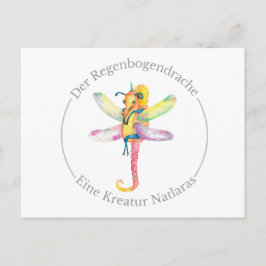 Der Regenbogendrache - Eine Kreatur Natlaras Postkarte