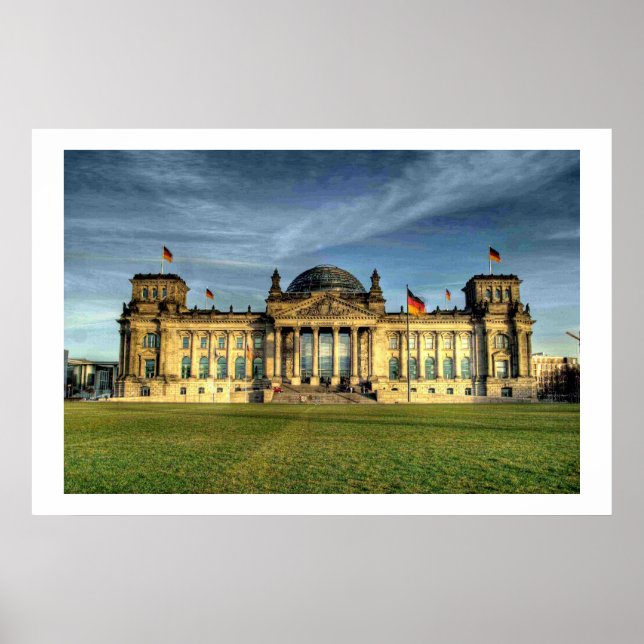 Der Reichstag Poster (Vorne)