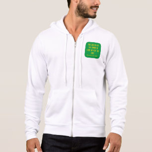 Der Reichtum des Siegers ist für die Gerechten auf Hoodie