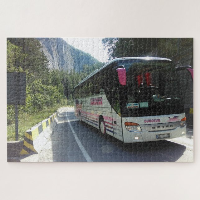 Der Reisebus Puzzle (Horizontal)