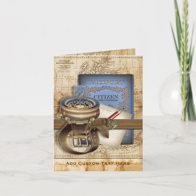 Der Reisende Karte (Vorderseite)