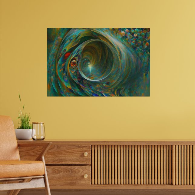 Der Reisende Poster (Wohnzimmer 2)