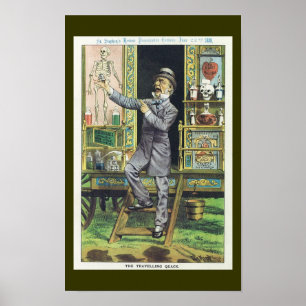 "Der reisende Quaken-" Poster