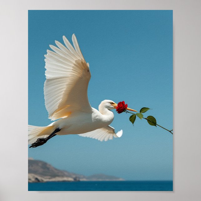 Der reisende Vogel Poster (Vorne)