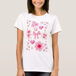 Der Reiz von Rosa T-Shirt