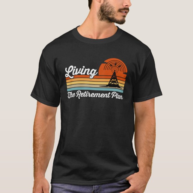 Der Rentplan wird von Amateurfunk O T-Shirt (Vorderseite)