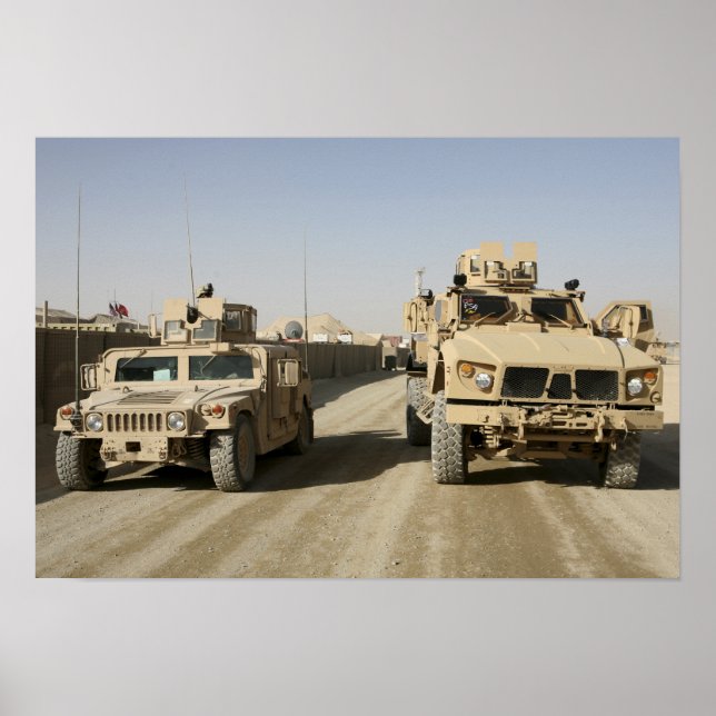 Der resistente Hinterhalt des Bergwerks Poster (Vorne)