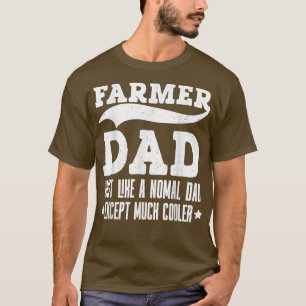 Der Retro-Bauer-Vater ist wie ein normaler Vater, T-Shirt