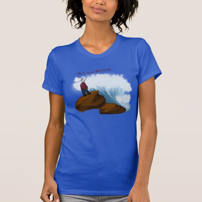 Der Retter-T - Shirt der Frauen (Vorderseite)