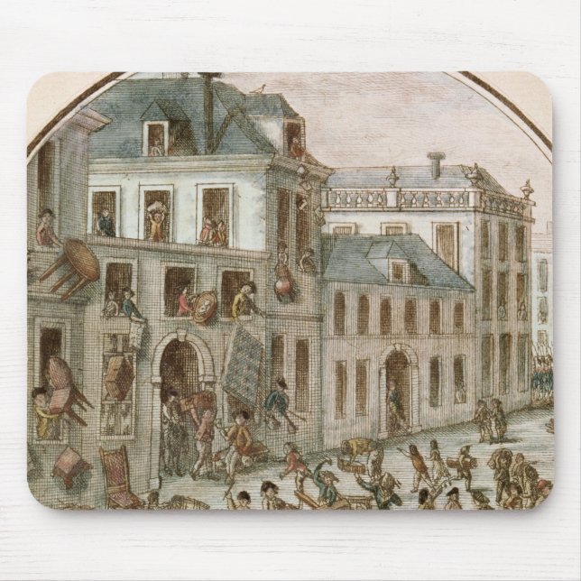 Der Reveillon Aufstand vom April 1789 Mousepad (Vorne)