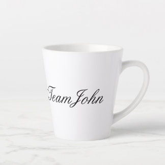 Der Revolutionäre Autor #TeamJohn-Tasse Milchtasse