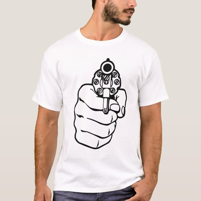 Der Revolver-Shirt der Männer T-Shirt (Vorderseite)