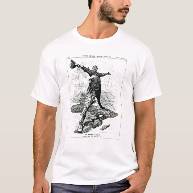 Der Rhodos-Koloss vom Durchschlag T-Shirt (Vorderseite)