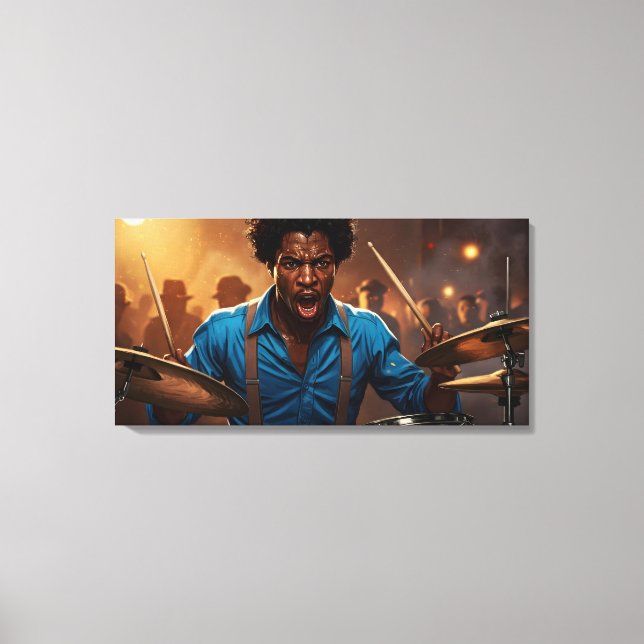 Der Rhythmus von Ace Canvas Print Leinwanddruck (Vorderseite)