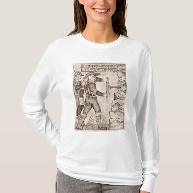 Der Riese Baugi, überzeugt durch Odin T-Shirt (Vorderseite)