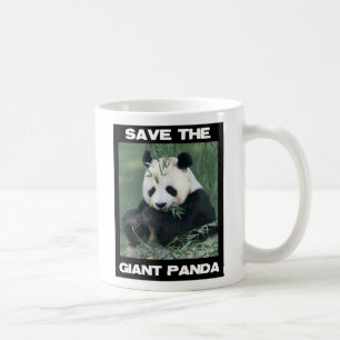 Der Riesenpanda gerettet Tasse