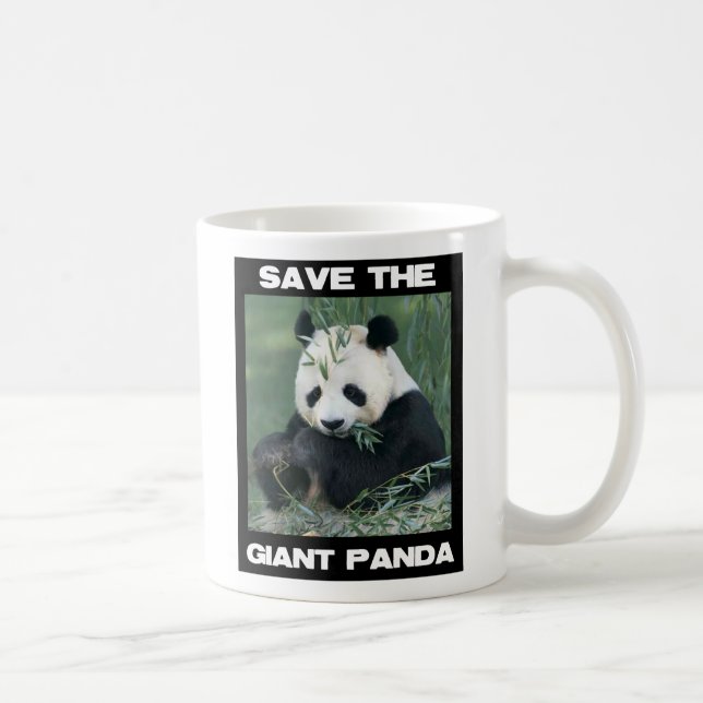 Der Riesenpanda gerettet Tasse (Rechts)