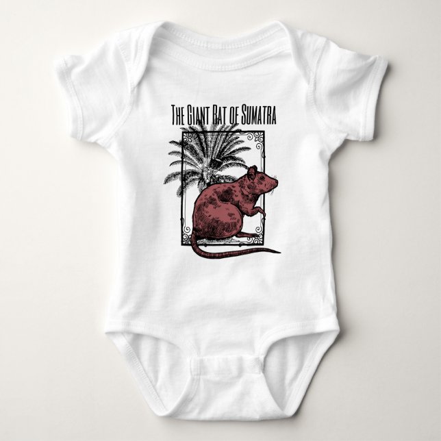 Der Riesenrat von Sumatra Holmesian Sherlock Holme Baby Strampler (Vorderseite)