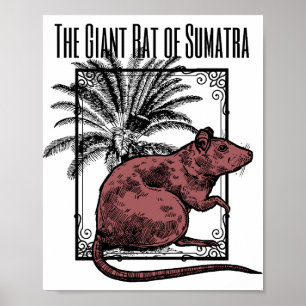 Der Riesenrat von Sumatra Holmesian Sherlock Holme Poster