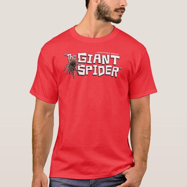 Der riesige Spinnen-T - Shirt (Vorderseite)