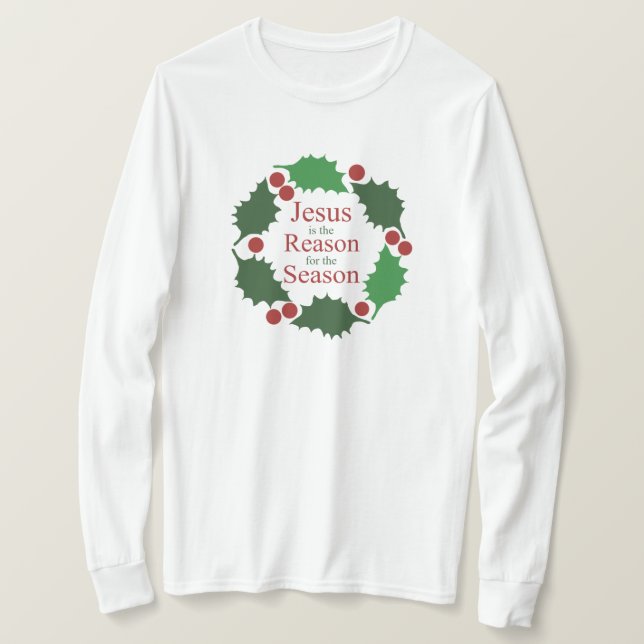 Der Ring des Heiligen Jesus Grund der Jahreszeit T-Shirt (Design vorne)