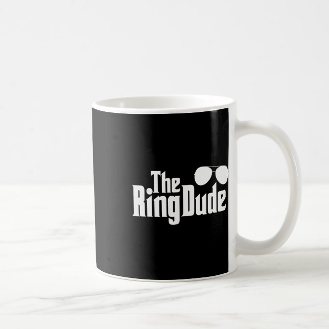 Der Ring Typ Bowtie Ring Träger Hochzeitsgrössen Kaffeetasse (Rechts)