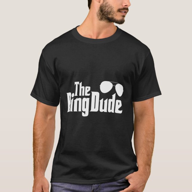 Der Ring Typ Bowtie Ring Träger Hochzeitsgrössen T-Shirt (Vorderseite)