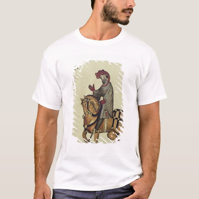 Der Ritter, Faksimiledetail von T-Shirt (Vorderseite)