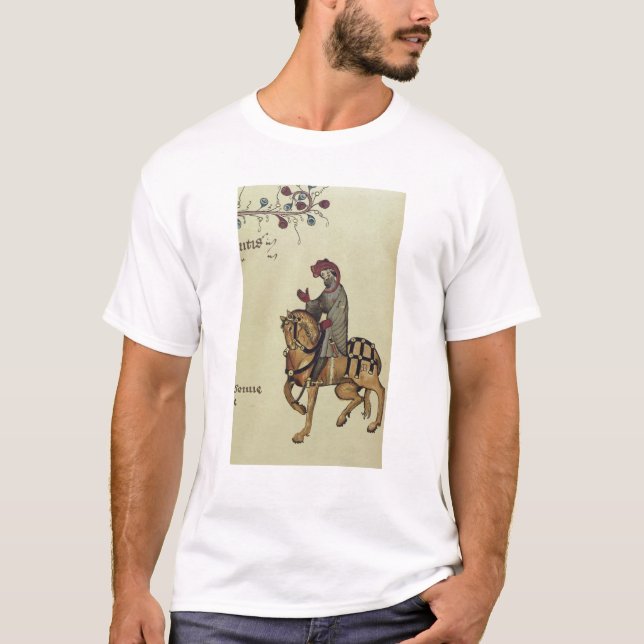 Der Ritter, Faksimiledetail von T-Shirt (Vorderseite)