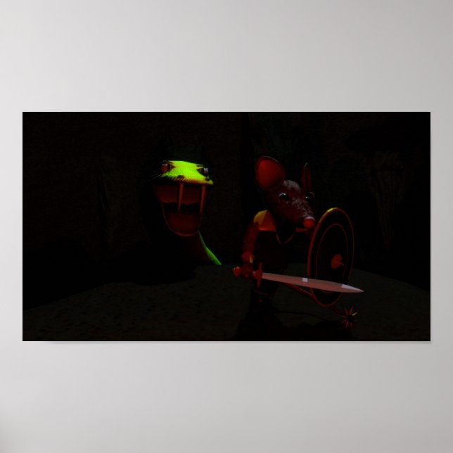 Der Ritter und der Drache Poster (Vorne)