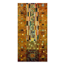 Der Ritter von Gustav Klimt Art Nouveau Poster