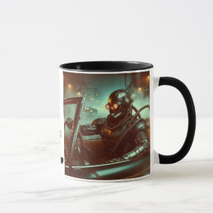 Der Roboter war der richtige Cybergun-Kaffee Tasse