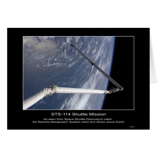 Der Roboterarm des Fernmanipulators des Systems lä (Vorderseite (Horizontal))