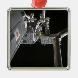 Der Roboterarm des japanischen Experimentes Modu Silbernes Ornament