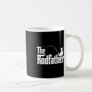 Der Rodfather Lustiger Angelvater Humor Kaffeetasse
