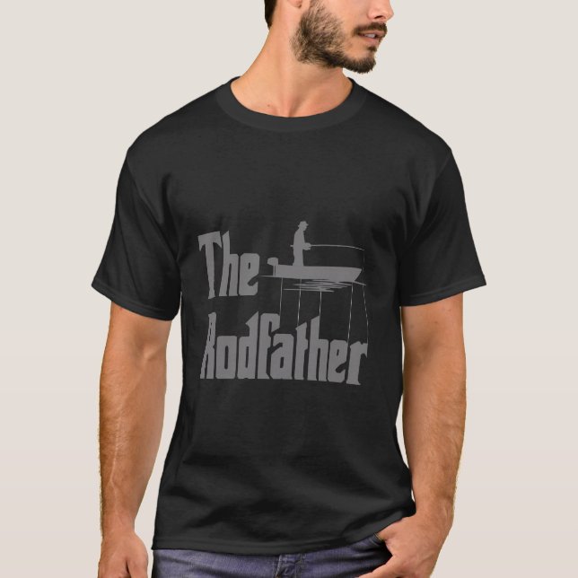 Der Rodvater, der Fischerei T-Shirt (Vorderseite)