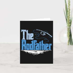 Der Rodvater-Funny Fishing-Parodie Karte