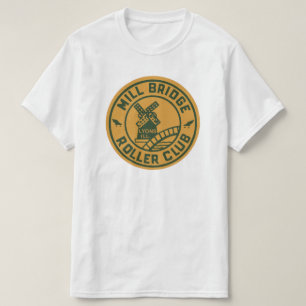 Der Roller Rink der Mill Bridge, Lyons, Illinois T-Shirt