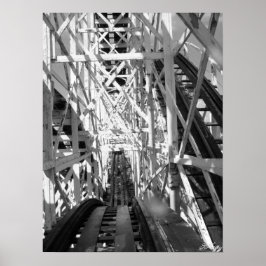 Der Roller-Untersetzer Poster