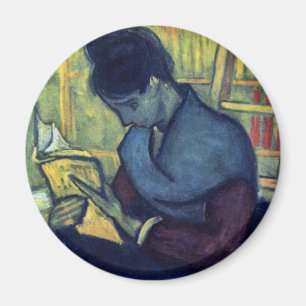 Der Romanleser von Vincent Van Gogh Magnet