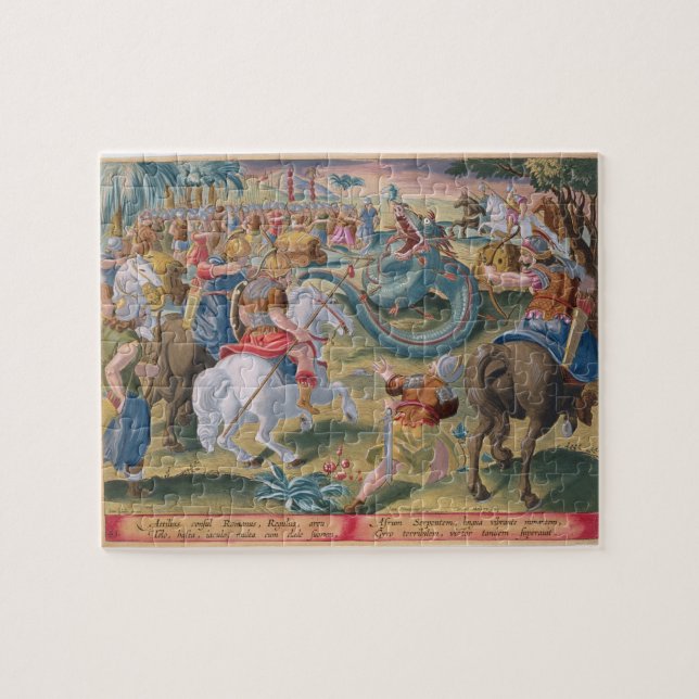 Der römische Konsul Atilius überwindt das Puzzle (Horizontal)
