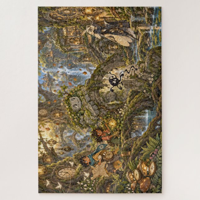 Der Root-Heure-Wald Puzzle (Vertikal)