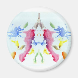 Der Rorschach-Test Klecksografien Tafel 10 Krebs L Magnet