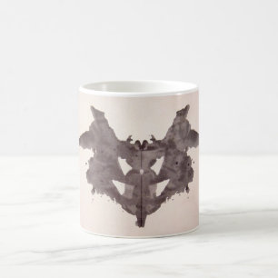Der Rorschach-Test Klecksografien Tafel 1 Flederma Tasse